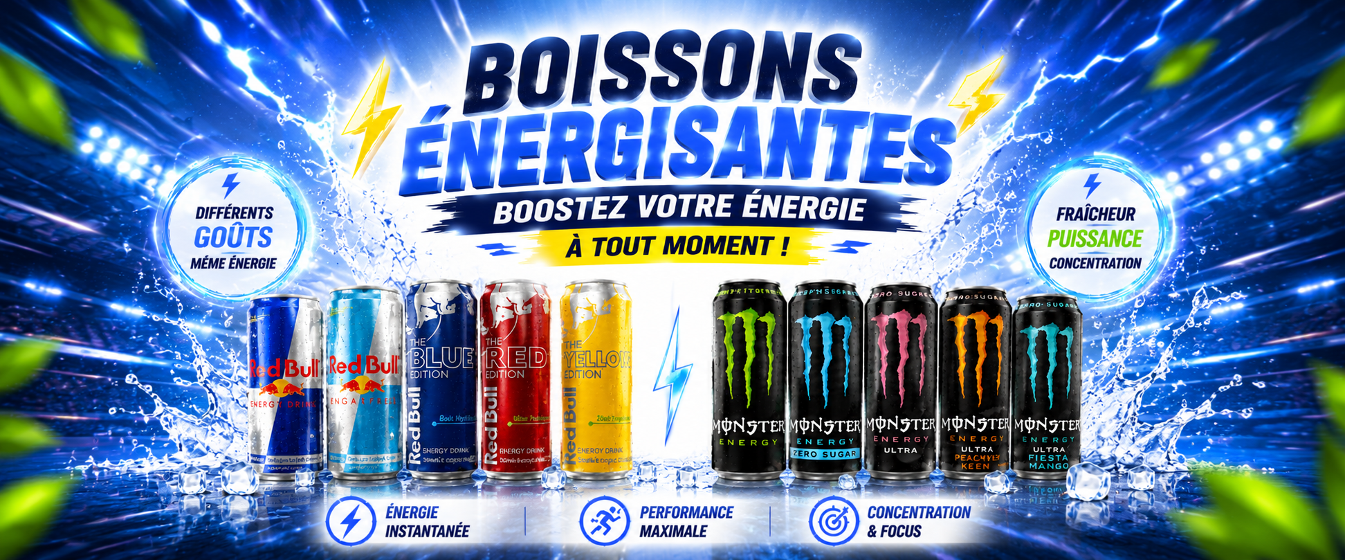 Boissons Énergisantes