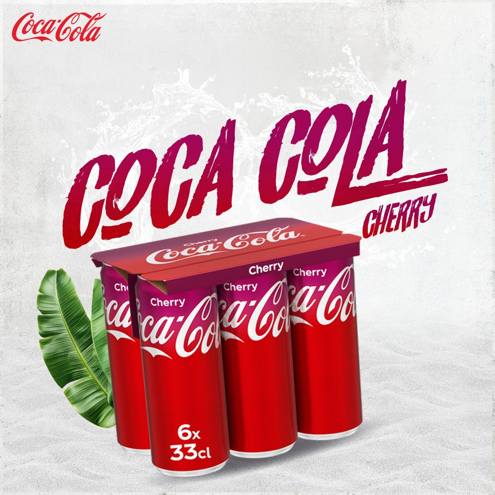 Coca Cola Cherry x6