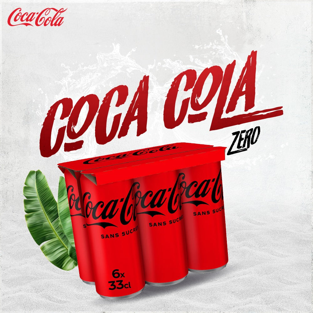 Coca Cola Zero x6