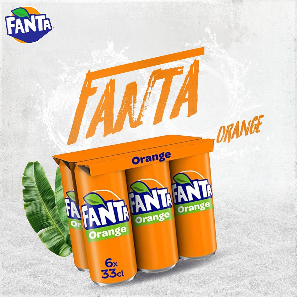 Fanta Orange x6