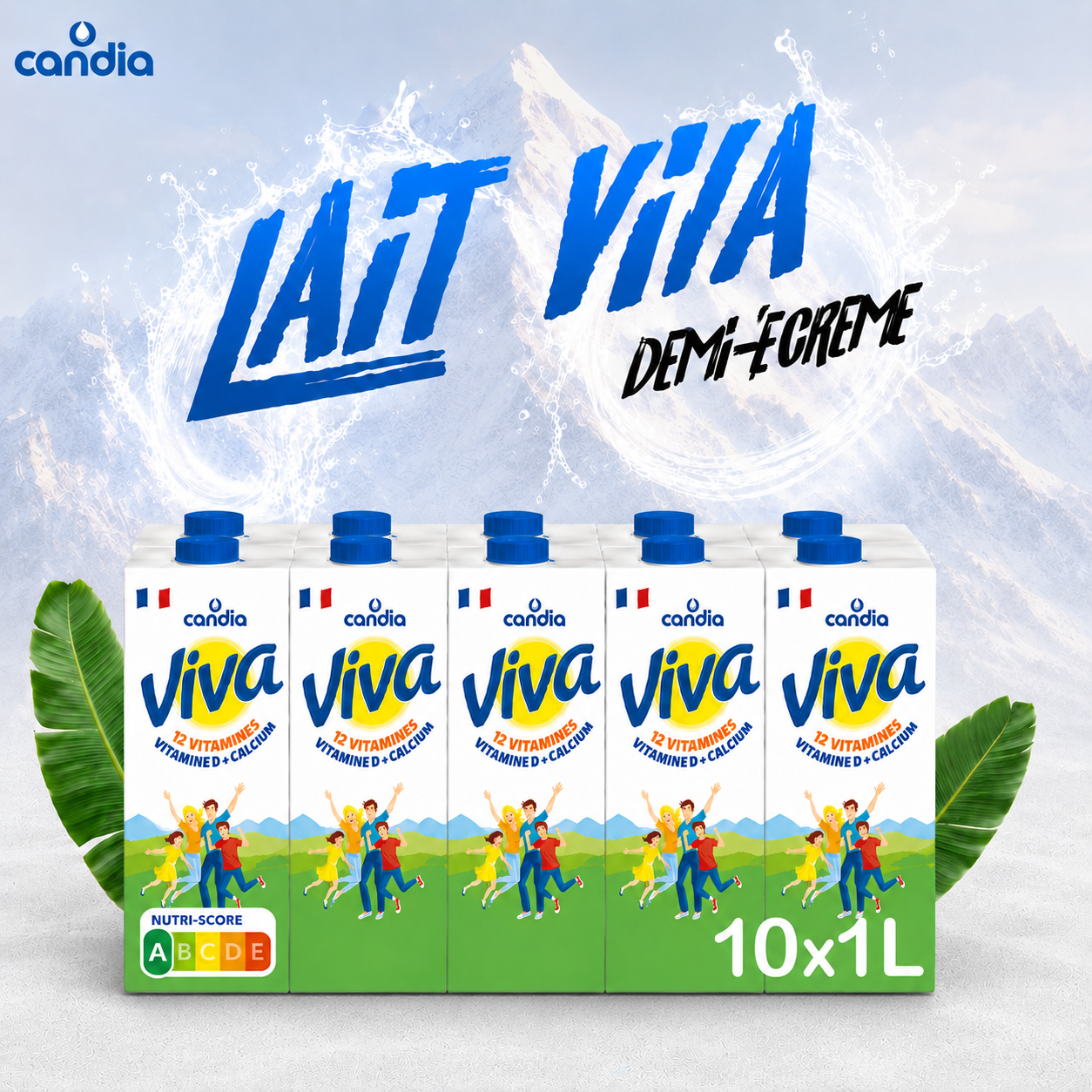 Lait Candia 1L