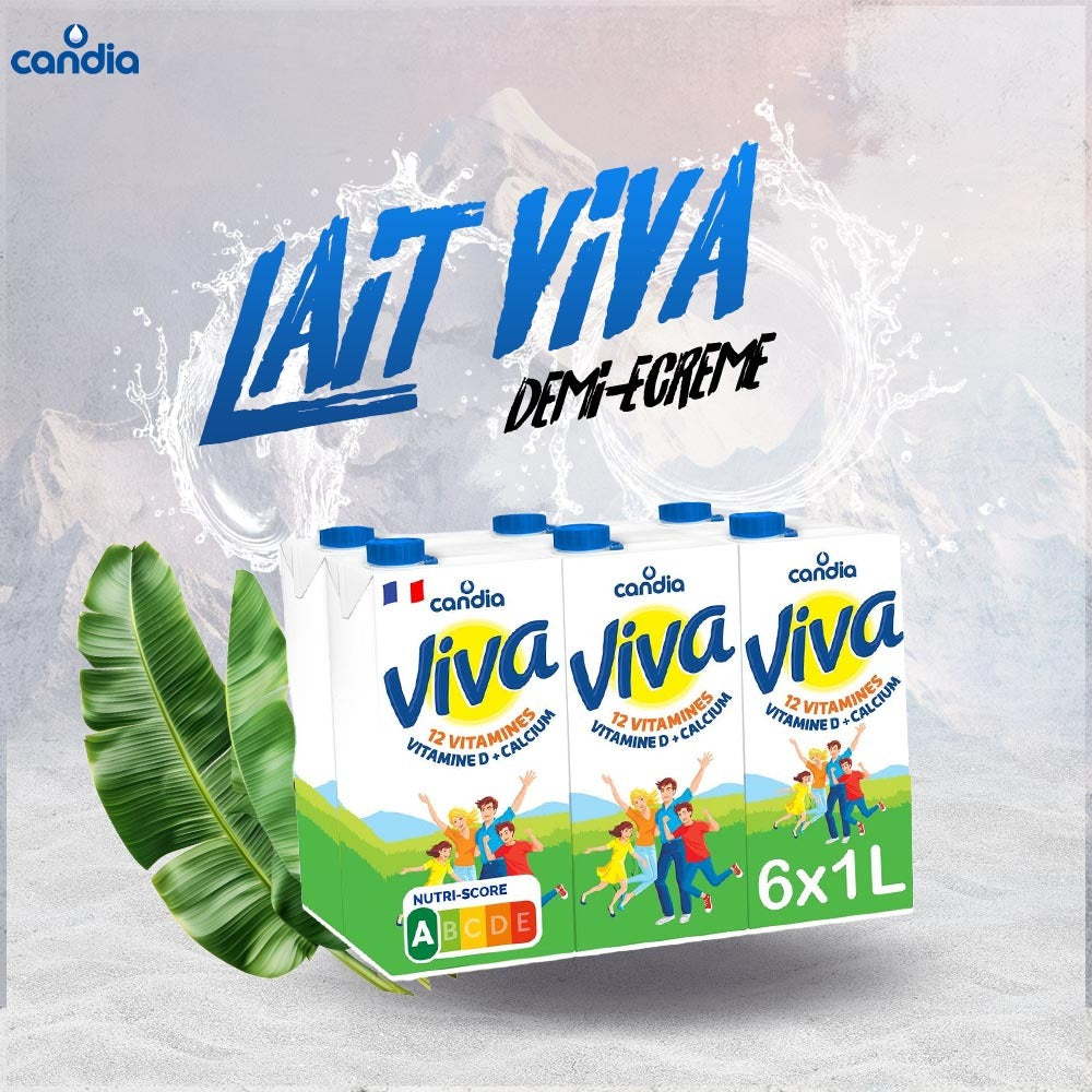 Lait Candia 1L x6
