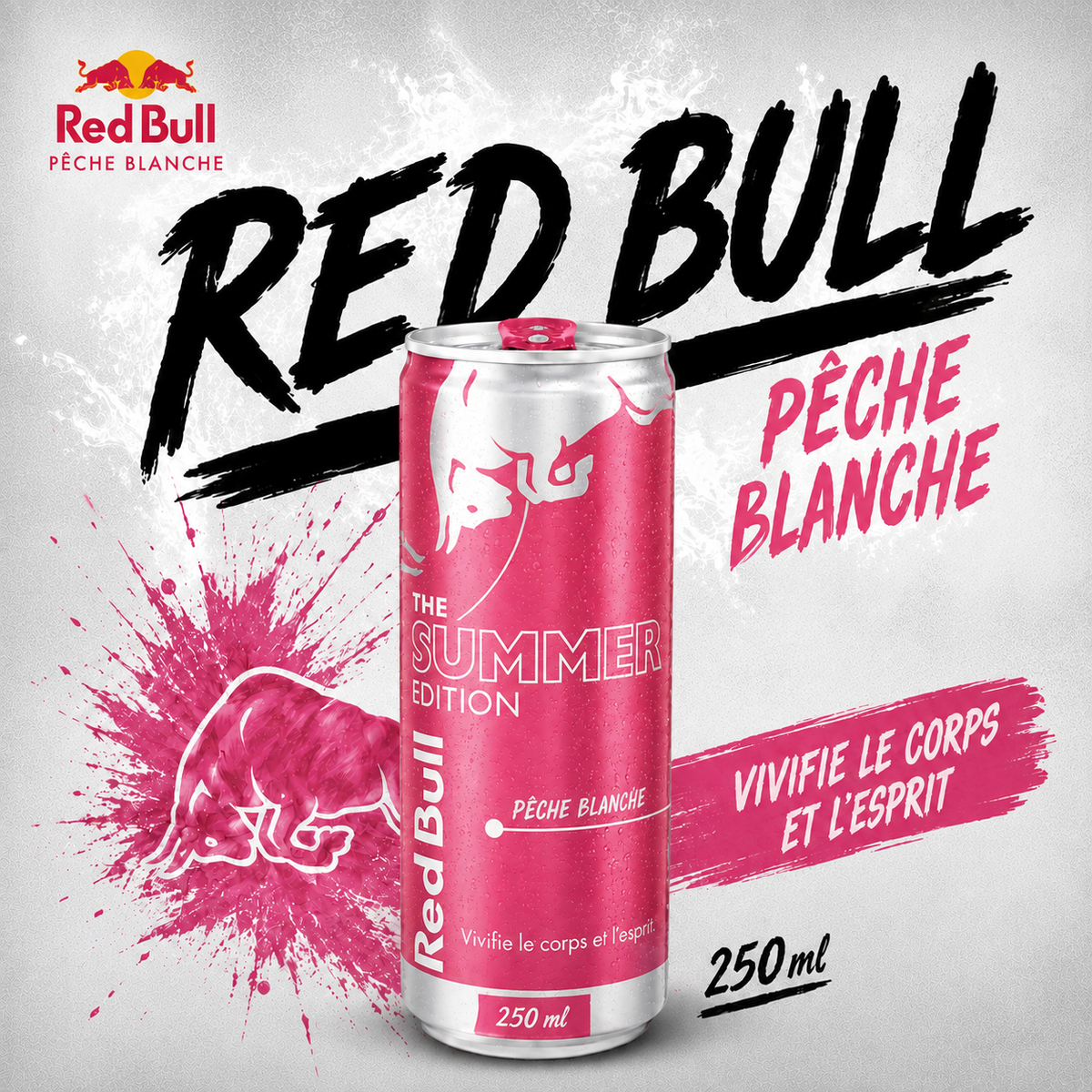 Red Bull Pêche Blanche 25cl