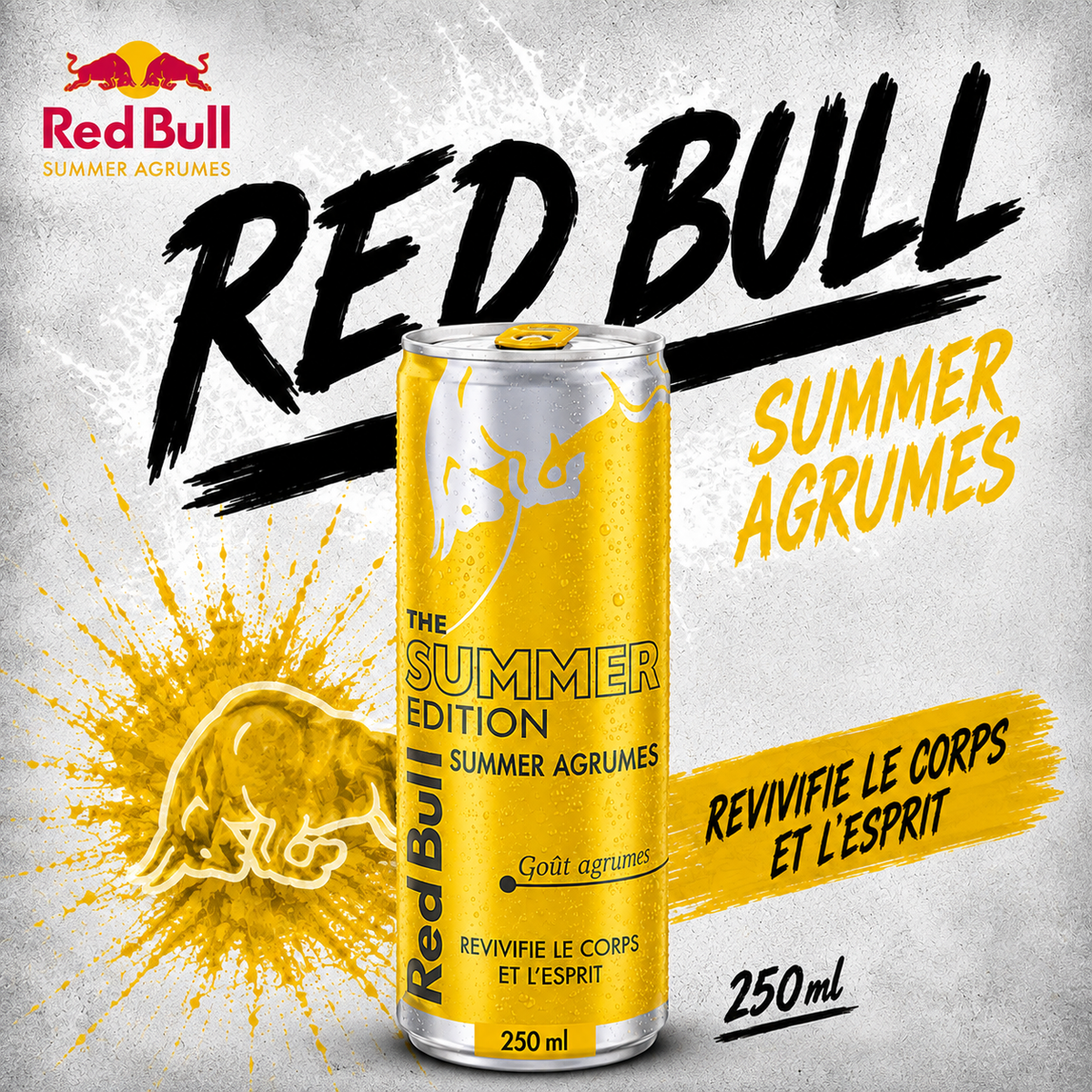 Red Bull Summer Agrumes 25cl