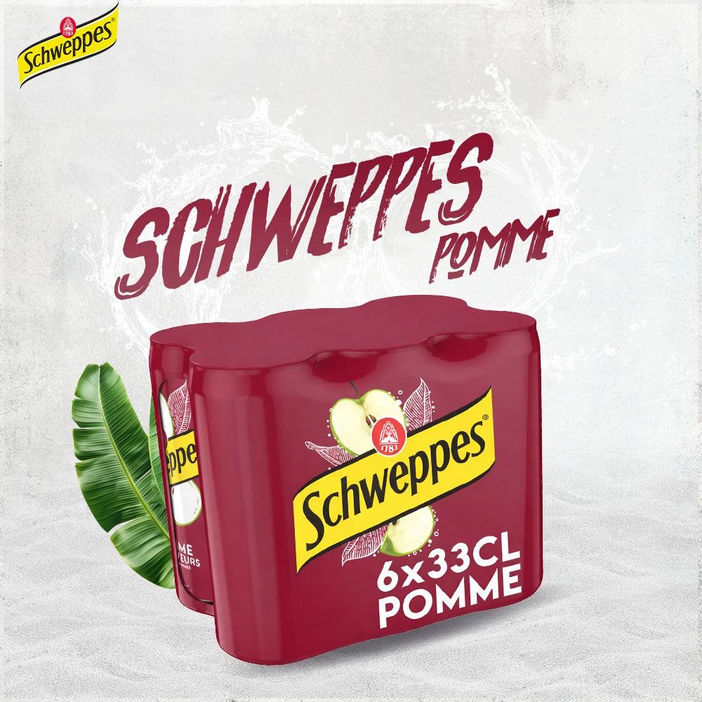 Schweppes Pomme x6