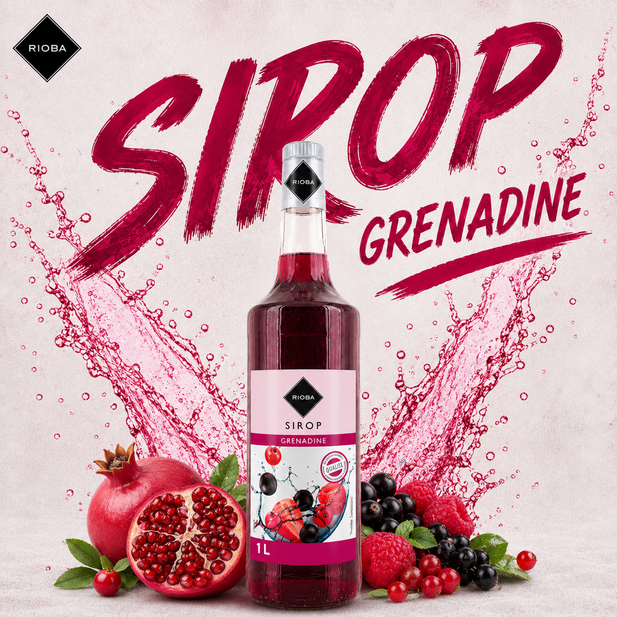 Sirop Grenadine 1L